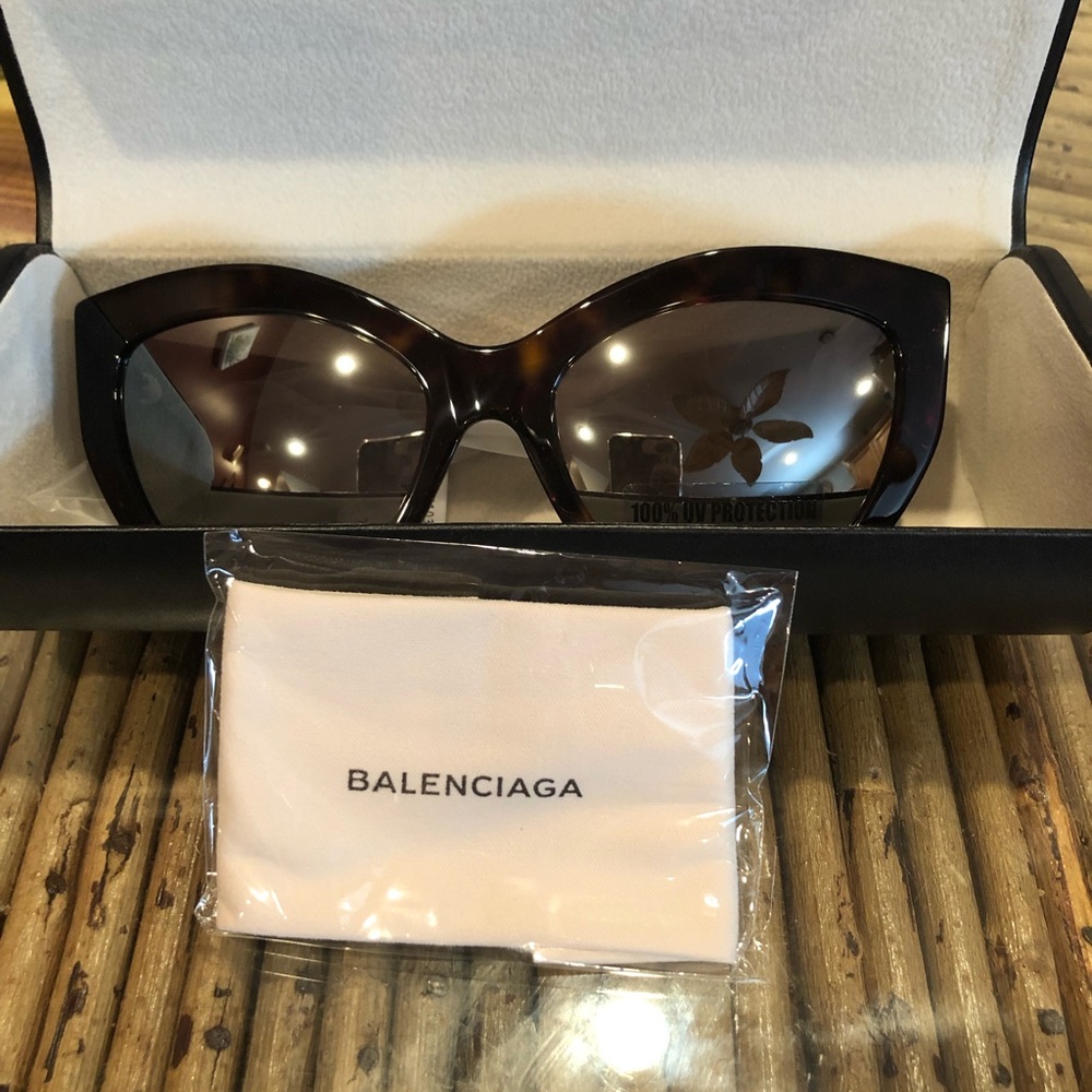 BALENCIAGA Mirrored Sunglasses